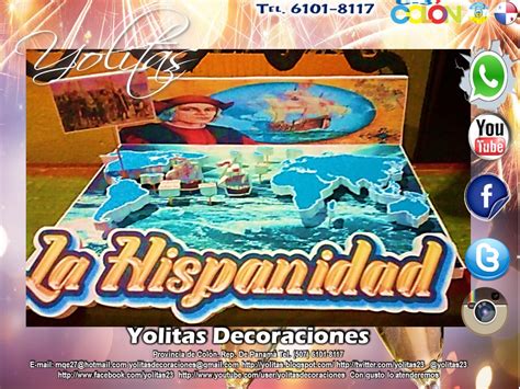 Yolitas Decoraciones Maqueta De La Hispanidad Panamá