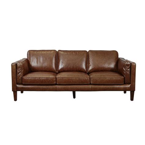 Small Scale Leather Sofa Sofas Design Ideas