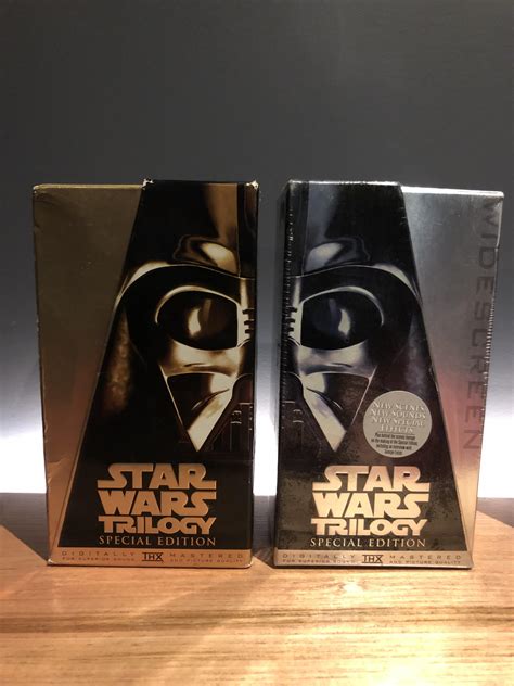 Star Wars Original Trilogy Box Sets Special Edition And Special