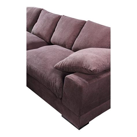 Plunge Corduroy Sectional Fabric Sofa Couch Furniture City Home