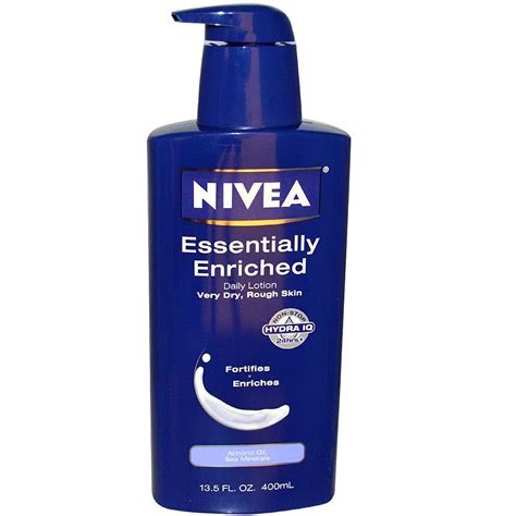 Nivea Essentially Enriched Body Lotion For Very Dry Skin 13 5 Fluid Ounce Nivea