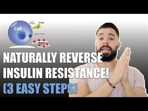 How To Reverse Insulin Resistance Naturally Easy Steps Youtube Understanding Diabetes
