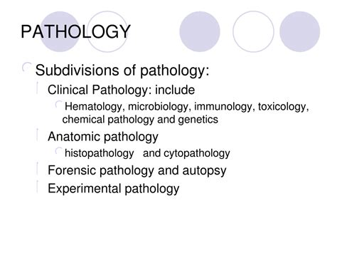 Ppt Introduction To Pathology Powerpoint Presentation Free Download