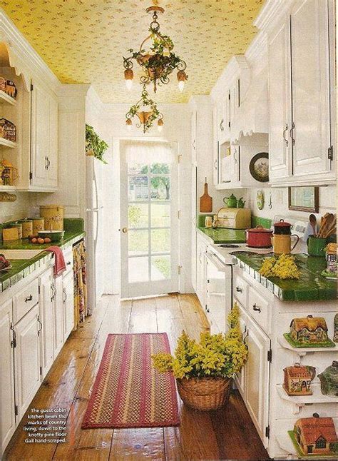 36 Inventive Ideas For Your Small Galley Kitchen Cottage Kitchen
