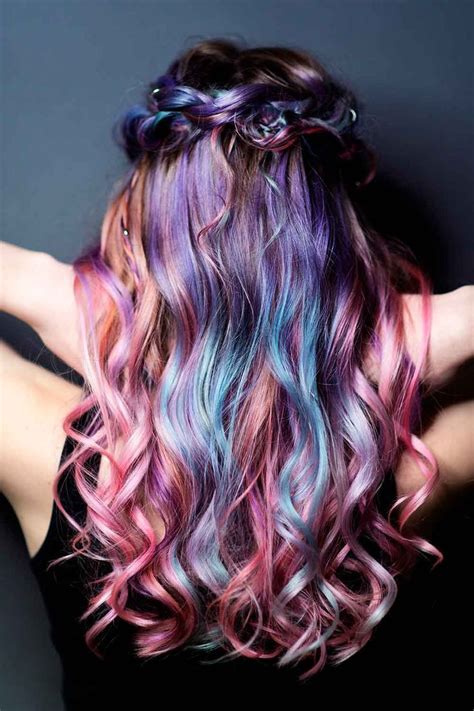 23 Inspiring Shades Of Purple Ombre Hair Coole Haarfarben Lila Haare