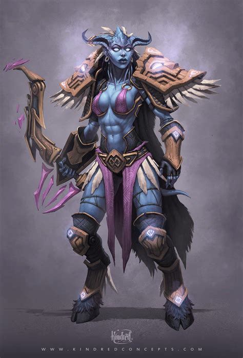I Want To Work For Blizzard World Of Warcraft Warcraft Art Draenei