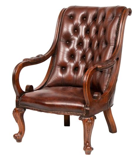 Leather or fabric armchairs are a great way to turn any room into a talking point of your decor. Vintage Brown Leather Armchair in Antique