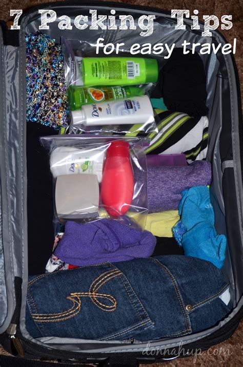 7 Packing Tips For Easy Travel