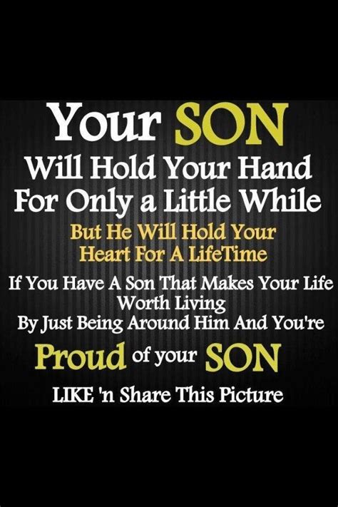 Mother Son Love Quotes Son Motherson Quotes Righttomyheartsimpleman Pinterest Son