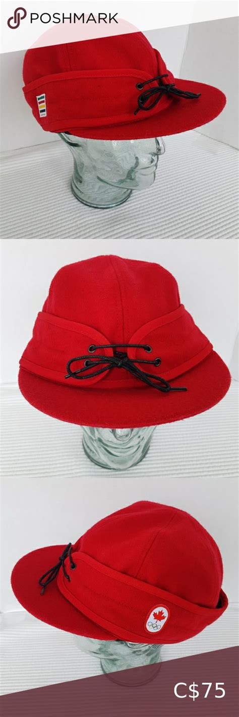 Canada Olympic Hat Winter Stormy Kromer Ear Flap In 2020 Ear Flap