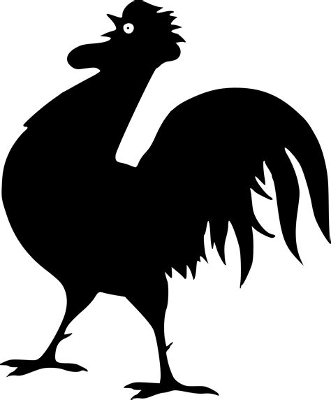 Silhouette Clipart Chicken Silhouette Chicken Transparent Free For