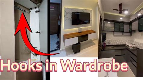 Hooks In Wardrobe Bhk Moshi Pune Aishwaryam Hamara Project Youtube