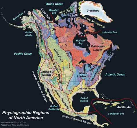 32 Geologic Map Of North America Maps Database Source
