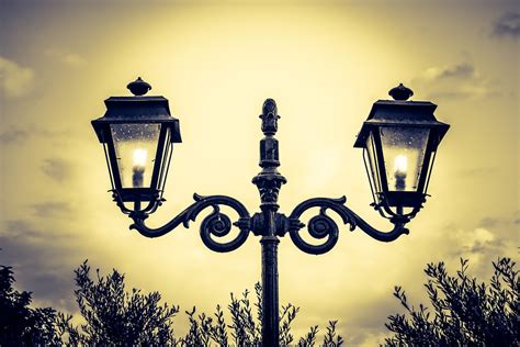 Lampe Laterne Park Kostenloses Foto Auf Pixabay