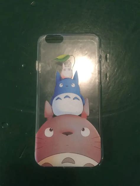 Cute Totoro Spirited Away Ghibli Miyazaki Anime Kaonashi Soft Clear Phone Case For Iphone 7