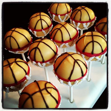Heavenly Cake Pops Basketball Cake Pops