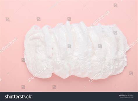 Bunch Baby Diapers On Pink Background Stock Photo 2019636326 Shutterstock
