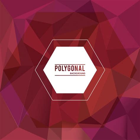 Premium Vector Polygonal Geometric Shape Illustration