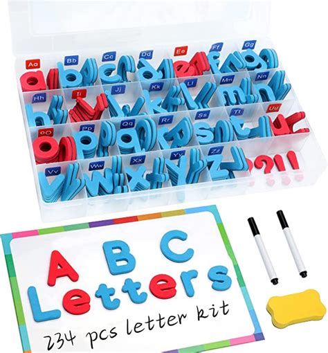 Magnetic Letters Kit A Z Foam Magnetic Letters Alphabet