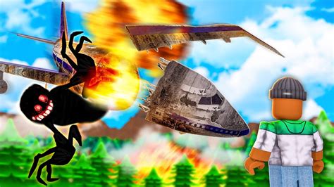 Escape The Plane Crash Obby In Roblox Youtube