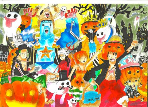 One Piece Halloween By Sarahmizuki On Deviantart