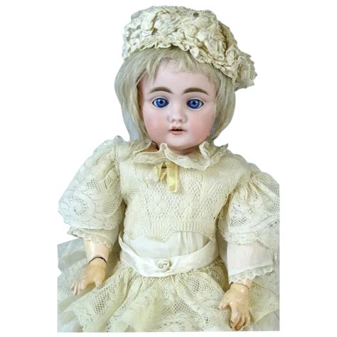 Johann Daniel Kestner 143 Antique German Bisque Head Doll Tantelinas