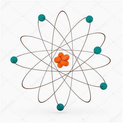 3d Render Of Atom — Stock Photo © 3drenderings 10696308