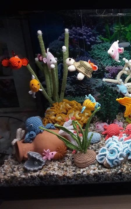 Crocheted Aquarium