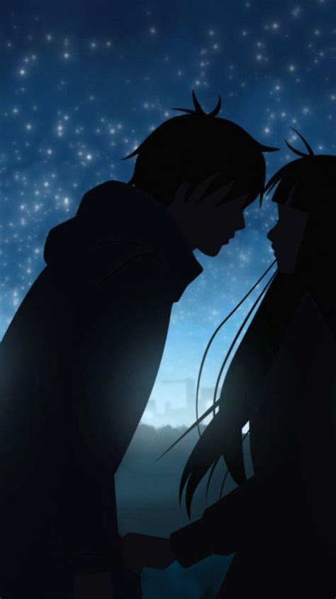 Wallpaper Cute Anime Couple