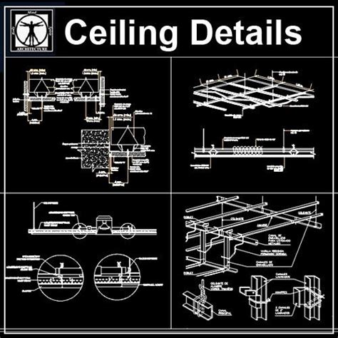 They are available in different levels of advancement and features. Ceiling Details,design,ceiling elevation】-Cad Drawings ...