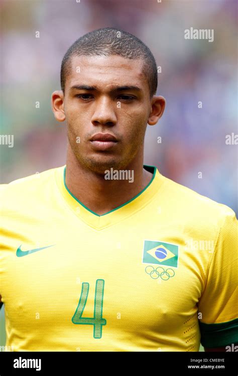 Juan Jesus Brazil Old Trafford Manchester England 29 July 2012 Stock