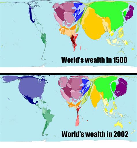 World History Teachers Blog Worlds Wealth In 1500 And 2002