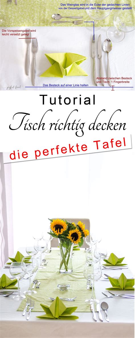 Oder suchen sie nach tischgedeck oder kochen, um noch mehr. Den Tisch richtig decken - Tutorial | Tisch richtig decken ...