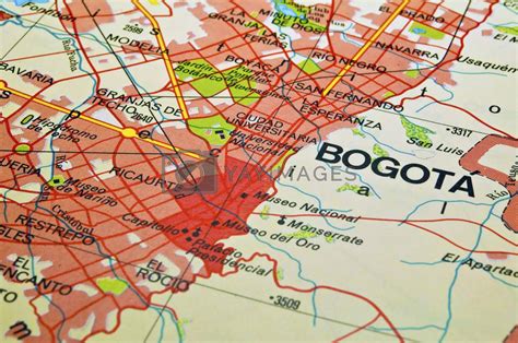 Bogota City Map By Fer737ng Vectors And Illustrations Free Download