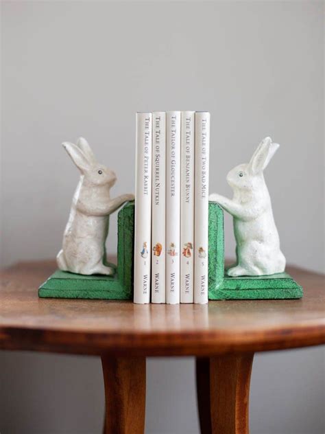 Bunny Bookends Bookends Bunny Book Bunny