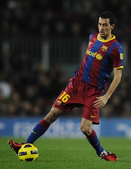 Real Madrid And Barcelona 2012 Sergio Busquets