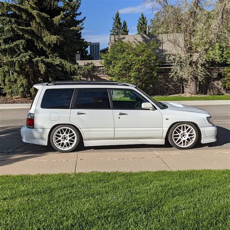 Lowered My Old Forester Rsubaru