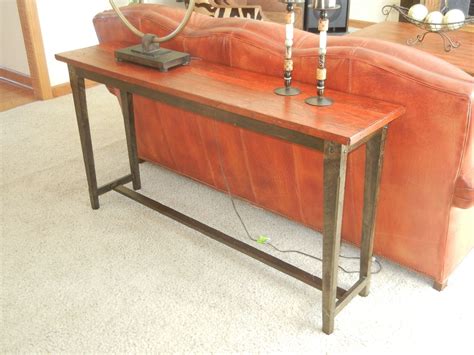 Custom Made Reclaimed Wood Sofa Table By Jays Custom Woodwork
