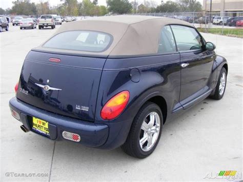 2005 Midnight Blue Pearl Chrysler Pt Cruiser Gt Convertible 1506781