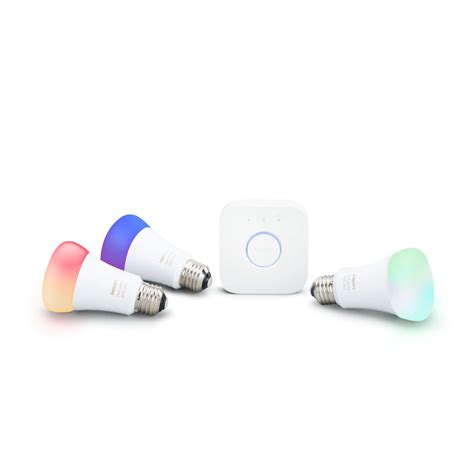 Buy Philipshue White And Color Ambiance Led Smart Light Bulb Starter