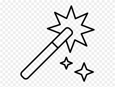 233 × 240 Pixels Easy To Draw Magic Wand Clipart 731645 Pinclipart