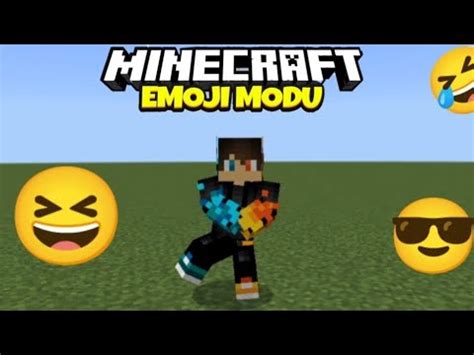 EMOJİ MODU NASIL İNDİRİLİR MİNECRAFT PE BE YouTube