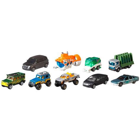 Matchbox Pack 9 Coches Surtido