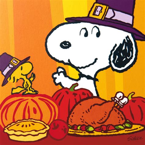 Peanuts Snoopy And Woodstock Thanksgiving Cards Pack Of 10 Boxed