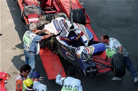 Formula 1 Accident Of Ayrton Senna In Imola Italy On May