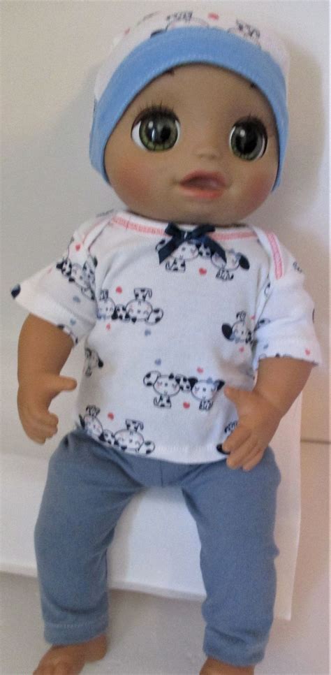 Baby Alive As Real As Can Be 3 Pc Puppies Outfit Etsy Baby Alive
