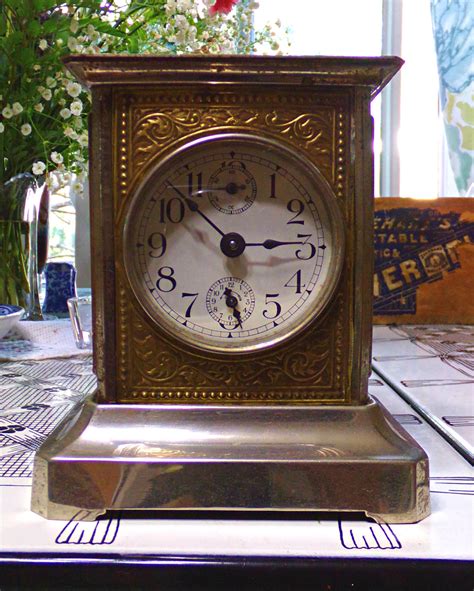 Antique German Musical Alarm Carriage Clock Collectors Weekly