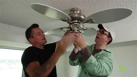 How To Install A Ceiling Fan Youtube