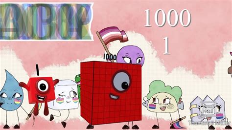 Numberblocks 1000 And 1 Youtube