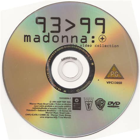 DVD Madonna The Video Collection 93 99